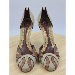 J Vincent Leather Heels womens size 8.5M